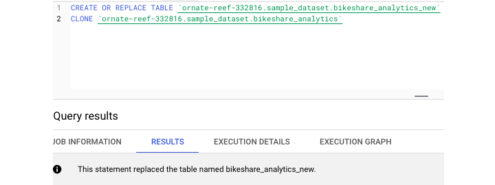 Bigquery SELECT From