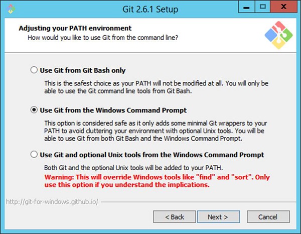 从 Windows 使用 Git