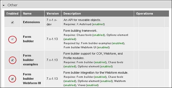 Drupal 表单模块