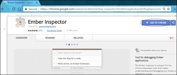 Ember.js Inspector