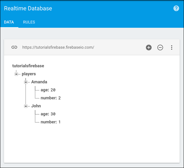 Firebase 写入数据集