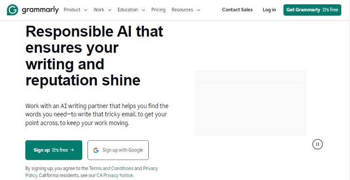 AI for Writing and Grammar Improvement