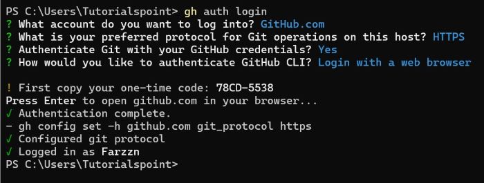 CLI 上的 Copilot