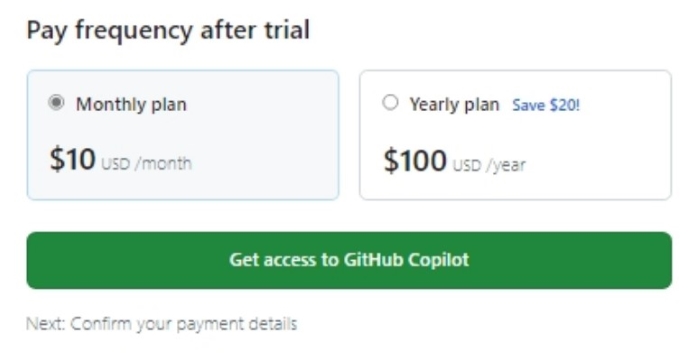 GitHub Copilot Individual Plan