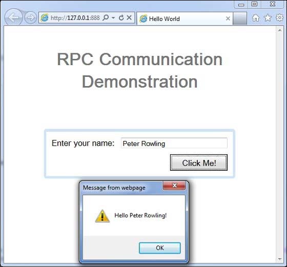 GWT RPC Demo