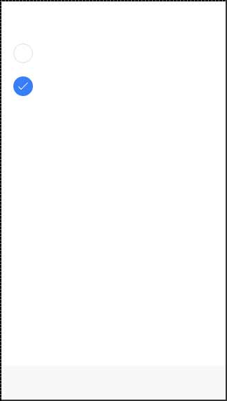 Ionic checkbox