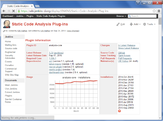 Jenkins 代码分析