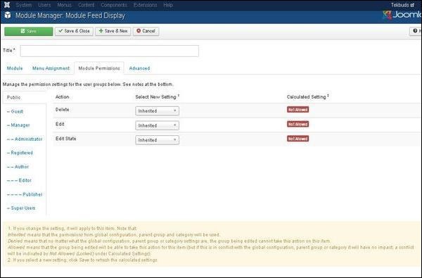 Joomla Feed Display Module