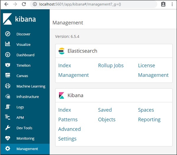 Kibana UI