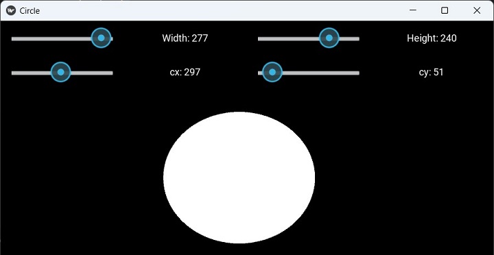 Kivy Circle Drawing