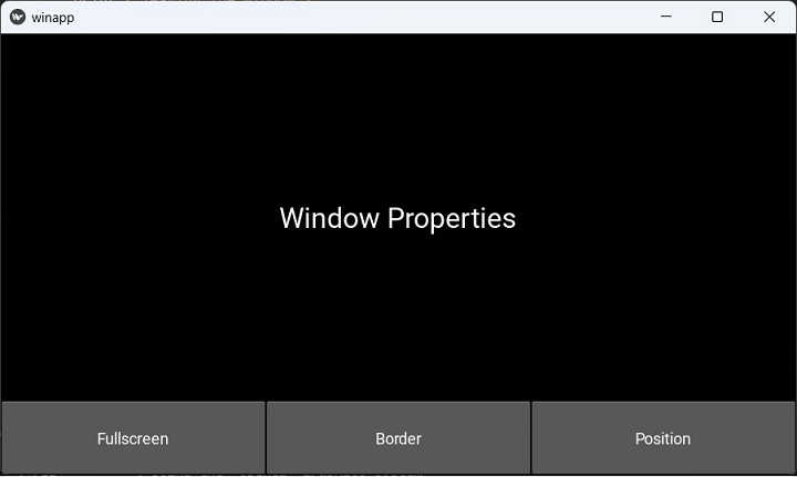 Kivy Windows