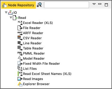 Node Repository IO