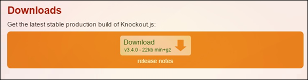 Knockoutjs Setup