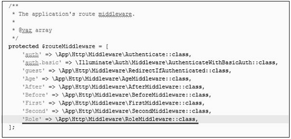 RoleMiddleware