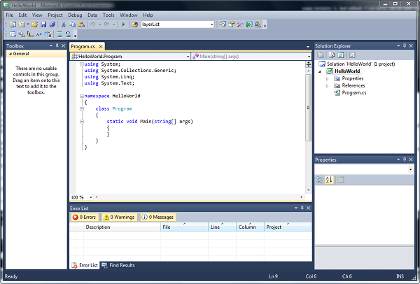 LINQ Environment