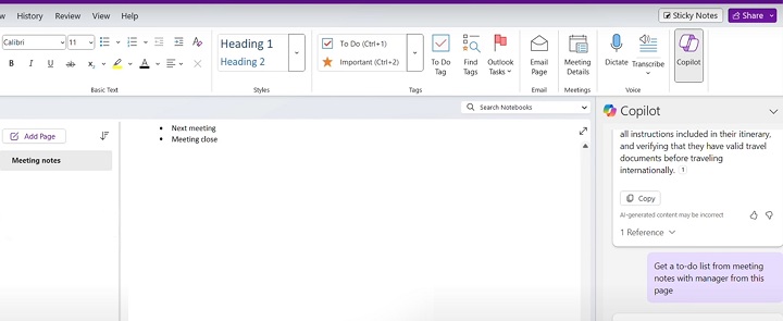 OneNote 中的 Better Notes