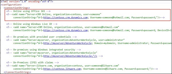 Mscrm Web Service Example Step 2