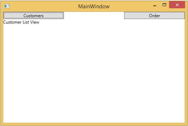 Hierarchies and Navigation MainWindow2