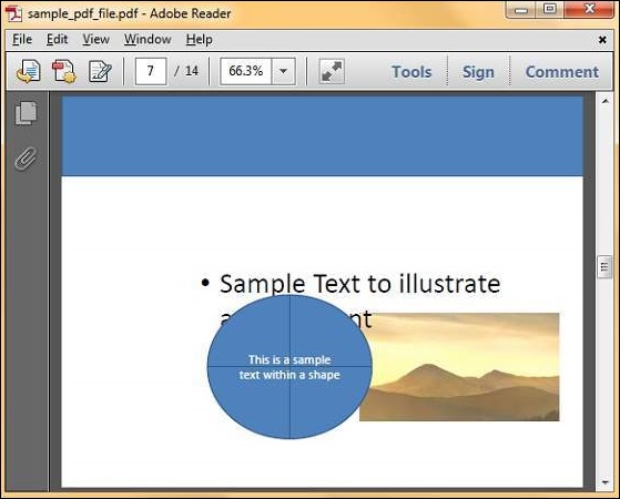 Microsoft PowerPoint 2010 中创建 PDF 文件