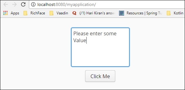 Vaadin Button