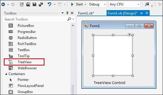 VB.Net TreeView 控件