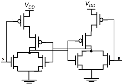 CMOS SR 闩锁