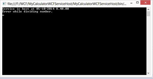 Wcf Exception Handling 7