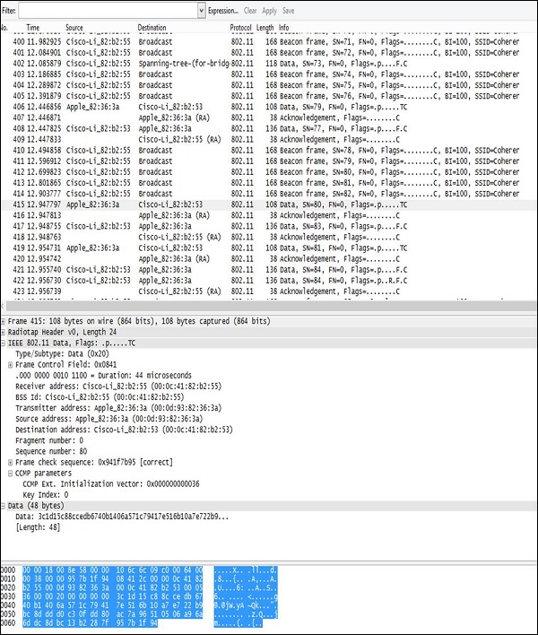 Wireless Packets