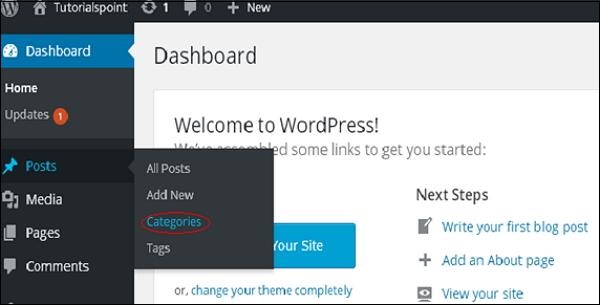 WordPress 删除类别