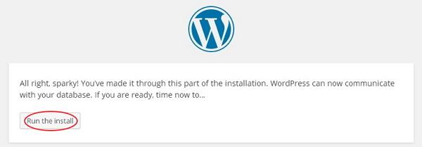 WordPress 安装