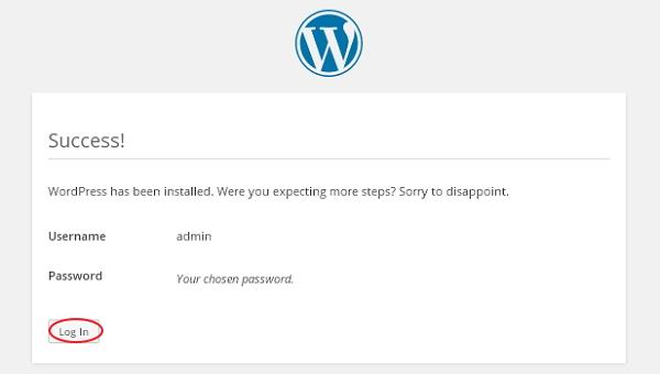 WordPress Installation