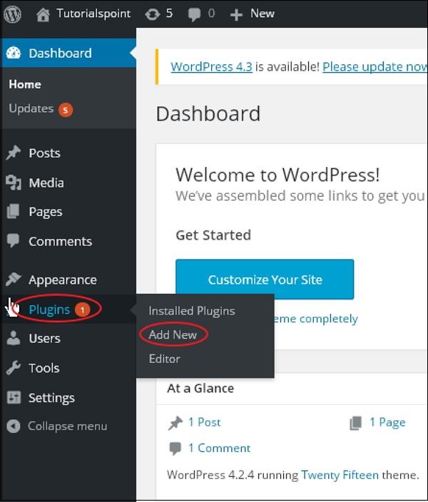 Wordpress 插件设置