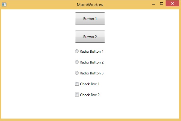 StackPanel Output