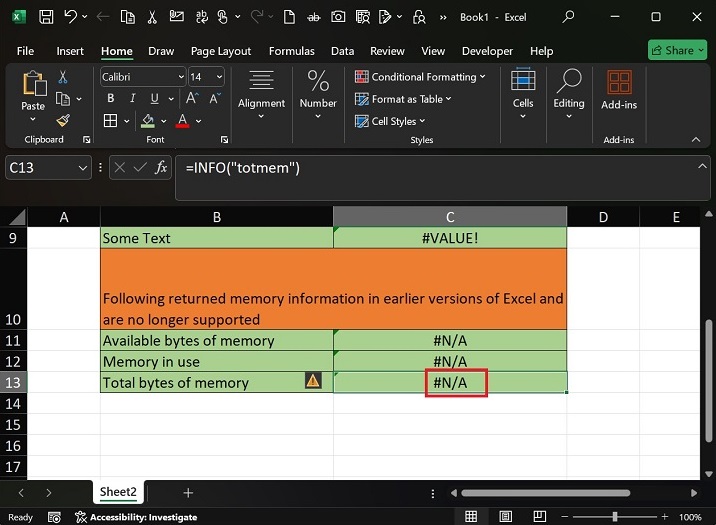 Crucial Details of System using INFO Function20