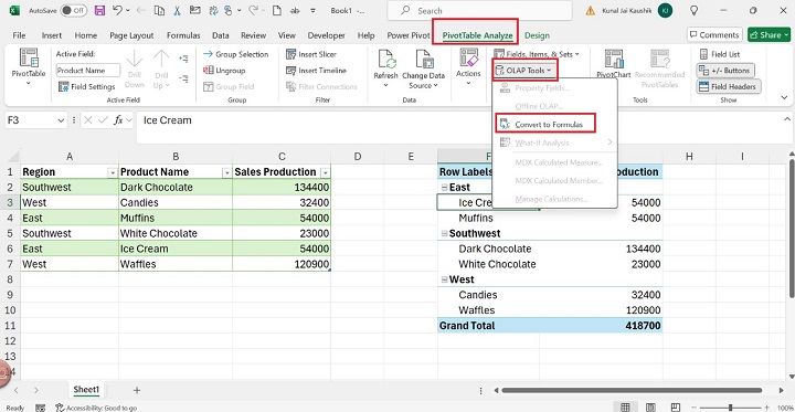 Excel CUBEKPIMEMBER 函数 2