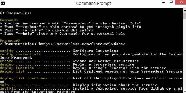 Framework Command