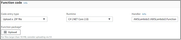 Function Code Info