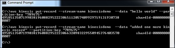 Kinesis Command