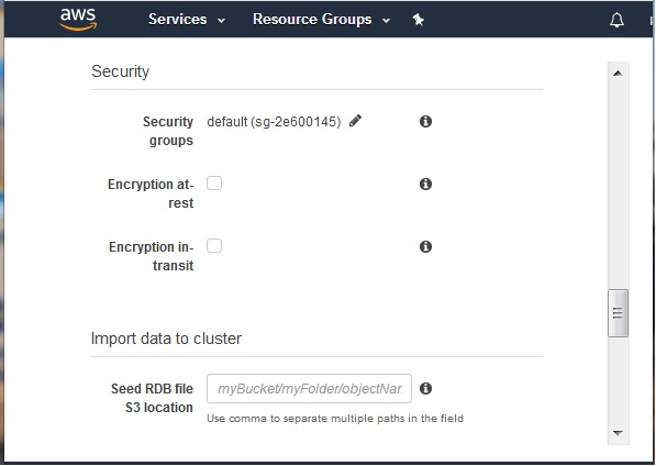 Create Cluster 4 