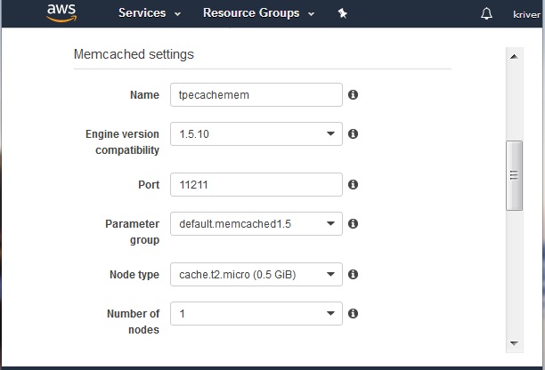 Creating mem cluster 2