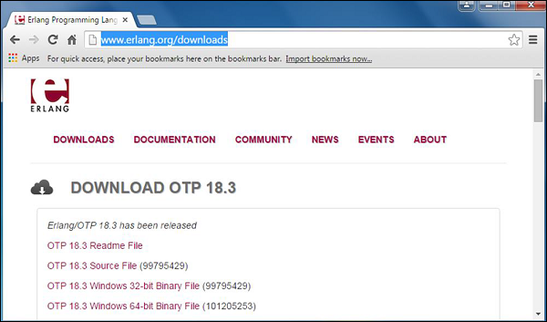 Erlang 下载