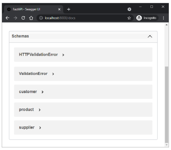 FastAPI 嵌套模型