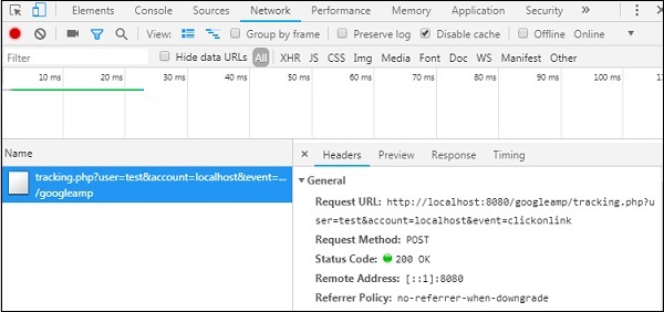 Amp Visibility Link