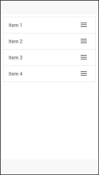 Ionic List Reorder 1