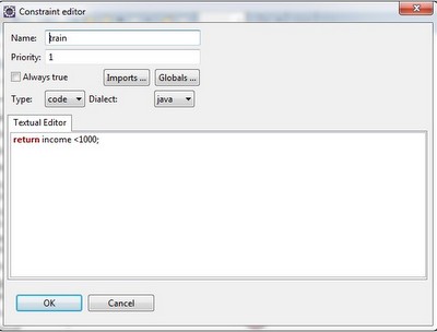 Constraint Editor