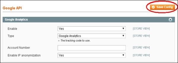 设置 Google Analytics