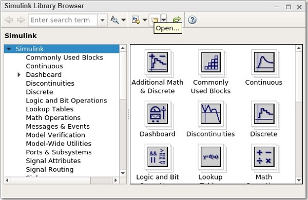 Simulink 浏览器库