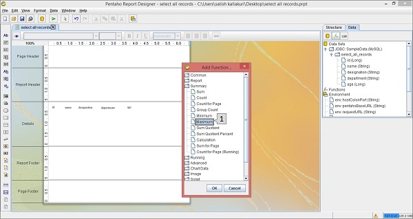 Particular Function