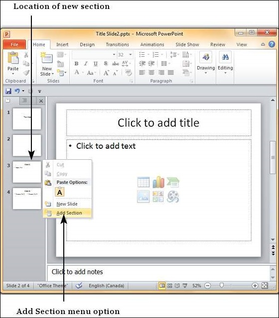 Microsoft PowerPoint 2010