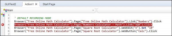 Debugging using Break Point